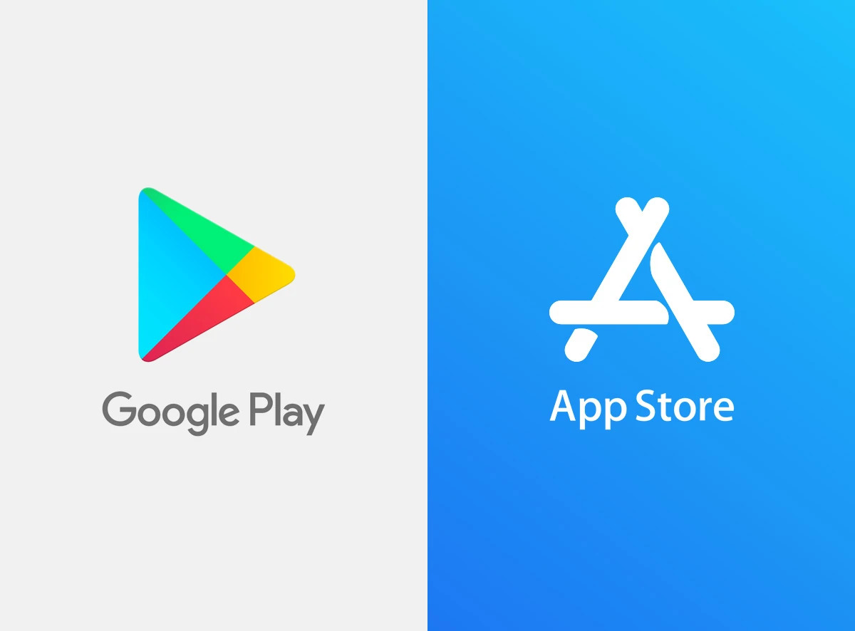 Native apps on Google Play and App Store